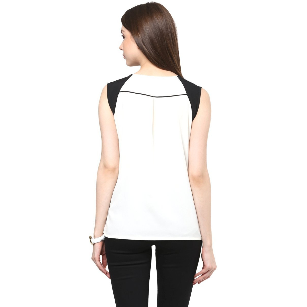 Rare White Crepe Top (Ep1312A-Xl)
