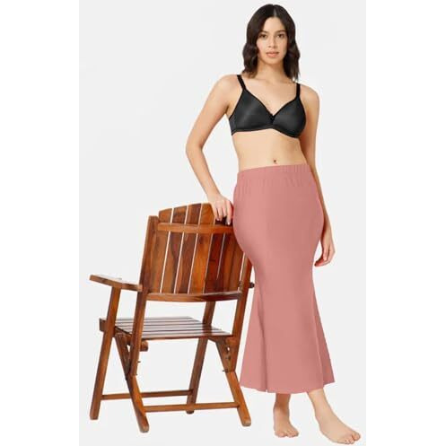 Selvia Spandex Western Skirt Dusty Pink