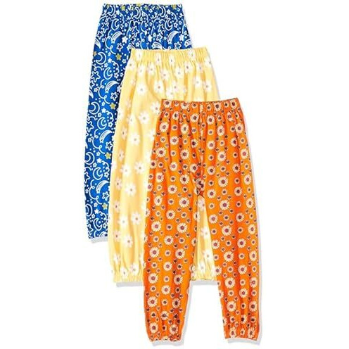 T2F Girl's Regular Track Pants (Glstrk09_Multicolour