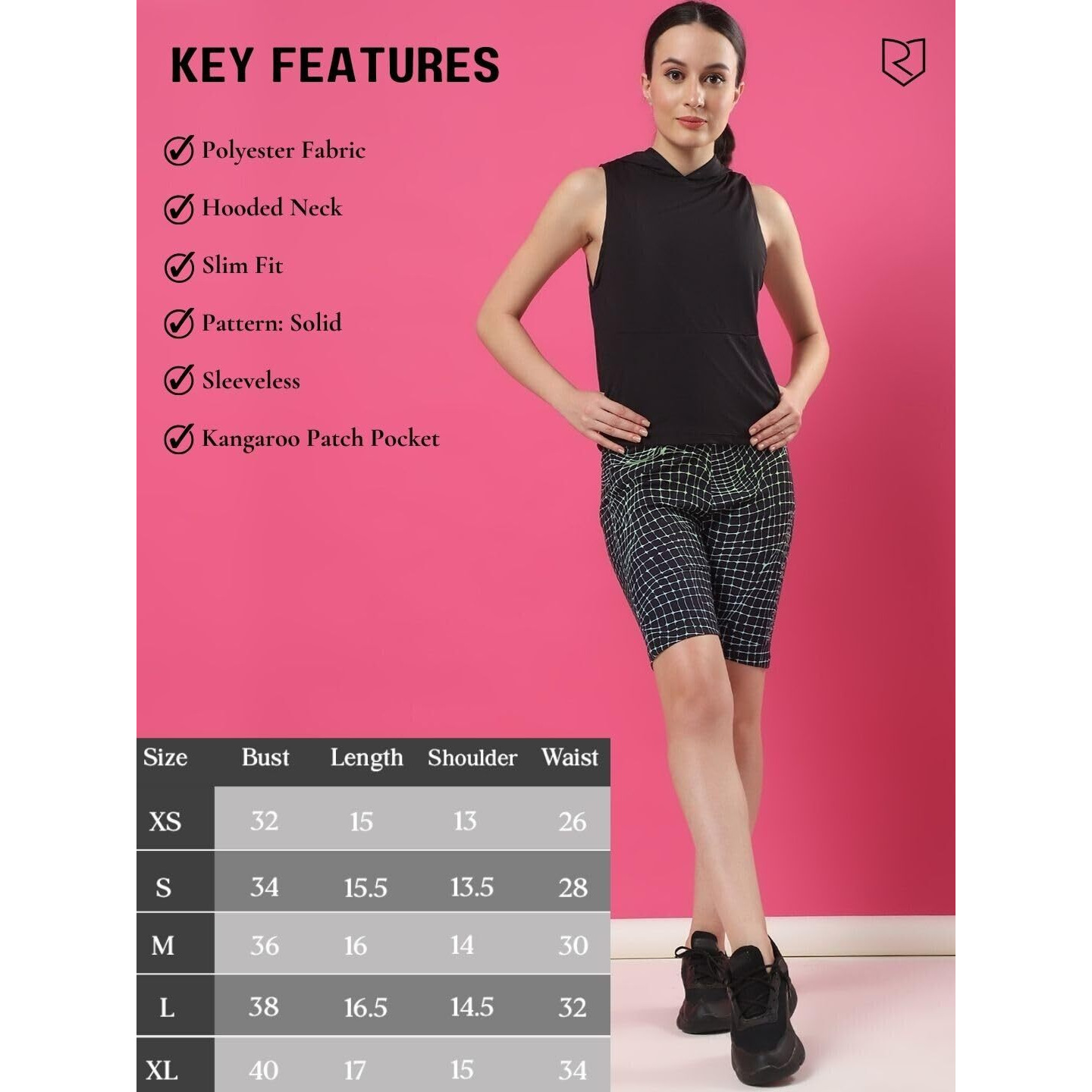 Rigo Activewear Top For Women | Active Wear, Western Top & Tshirts For Women | Comfort Fit Stylish Active T-Shirt For Girls | Gym/Sports Wear Tees & Workout Tops