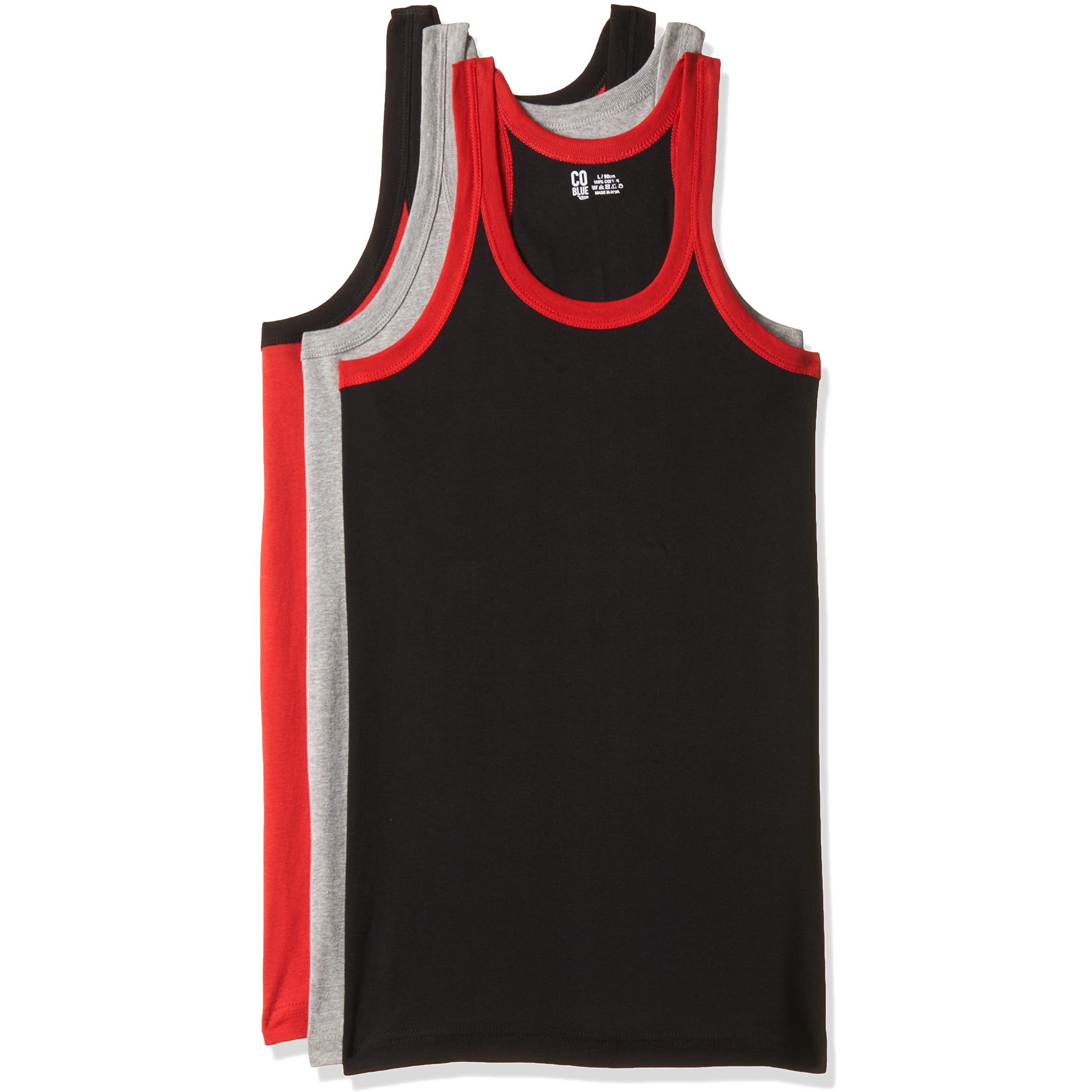 Coblue By Rupa Gym Vest For Men 85 Cm Pack Of 3 Multicolour