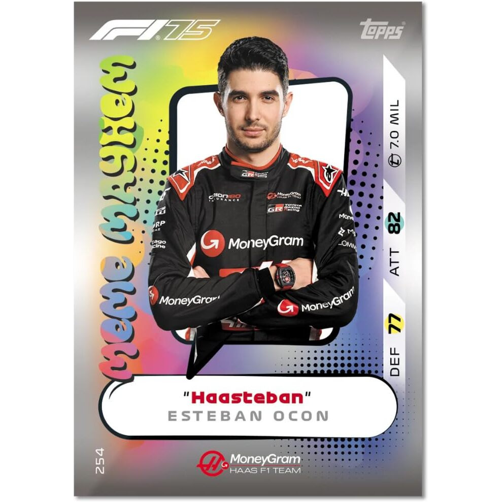 Topps Turbo Attax Formula 1 2025 Trading and Collectible Card Game(Mega Tin - Lightining Lids)