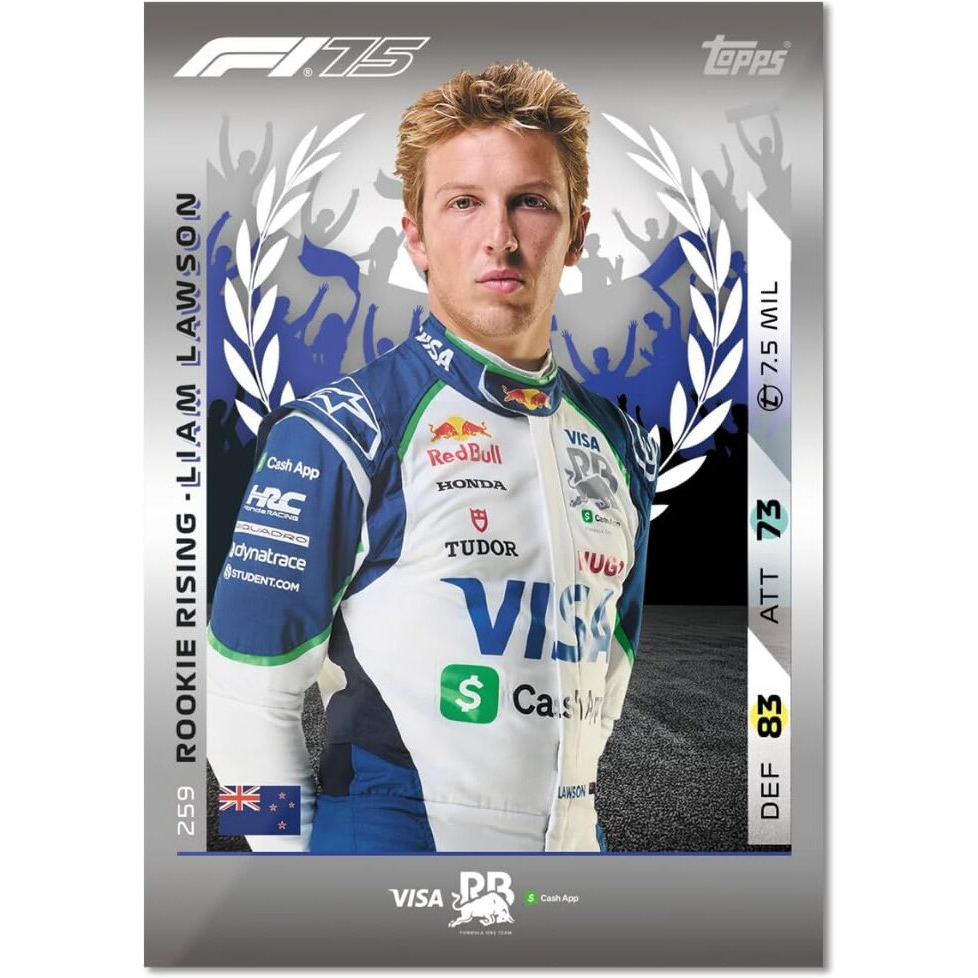 Topps Turbo Attax Formula 1 2025 Trading and Collectible Card Game(Mega Tin - Diamond Edition)