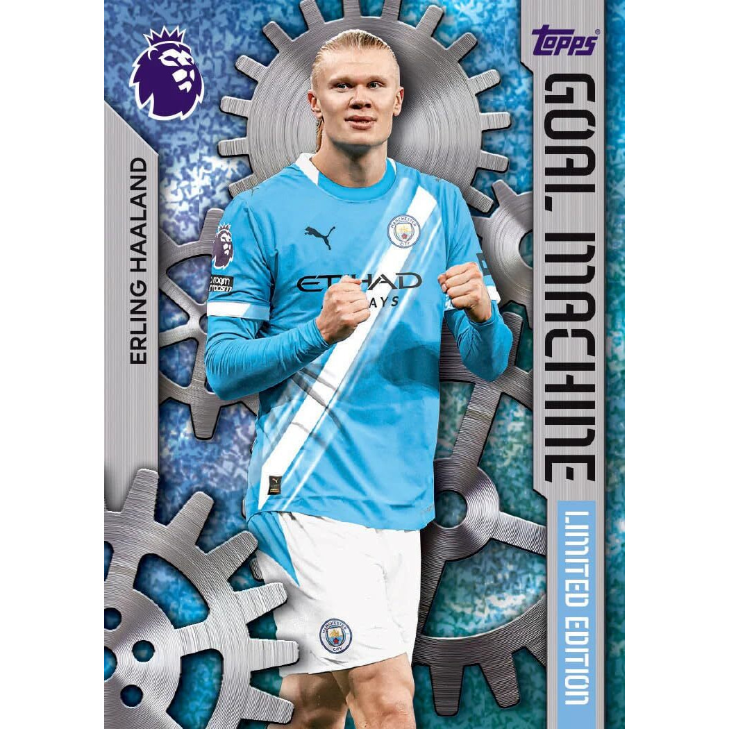 Topps Premier League 2026 - Debut Edition - Trading and Collectible Card Game (Mega Tin 1 - Goal Machines)