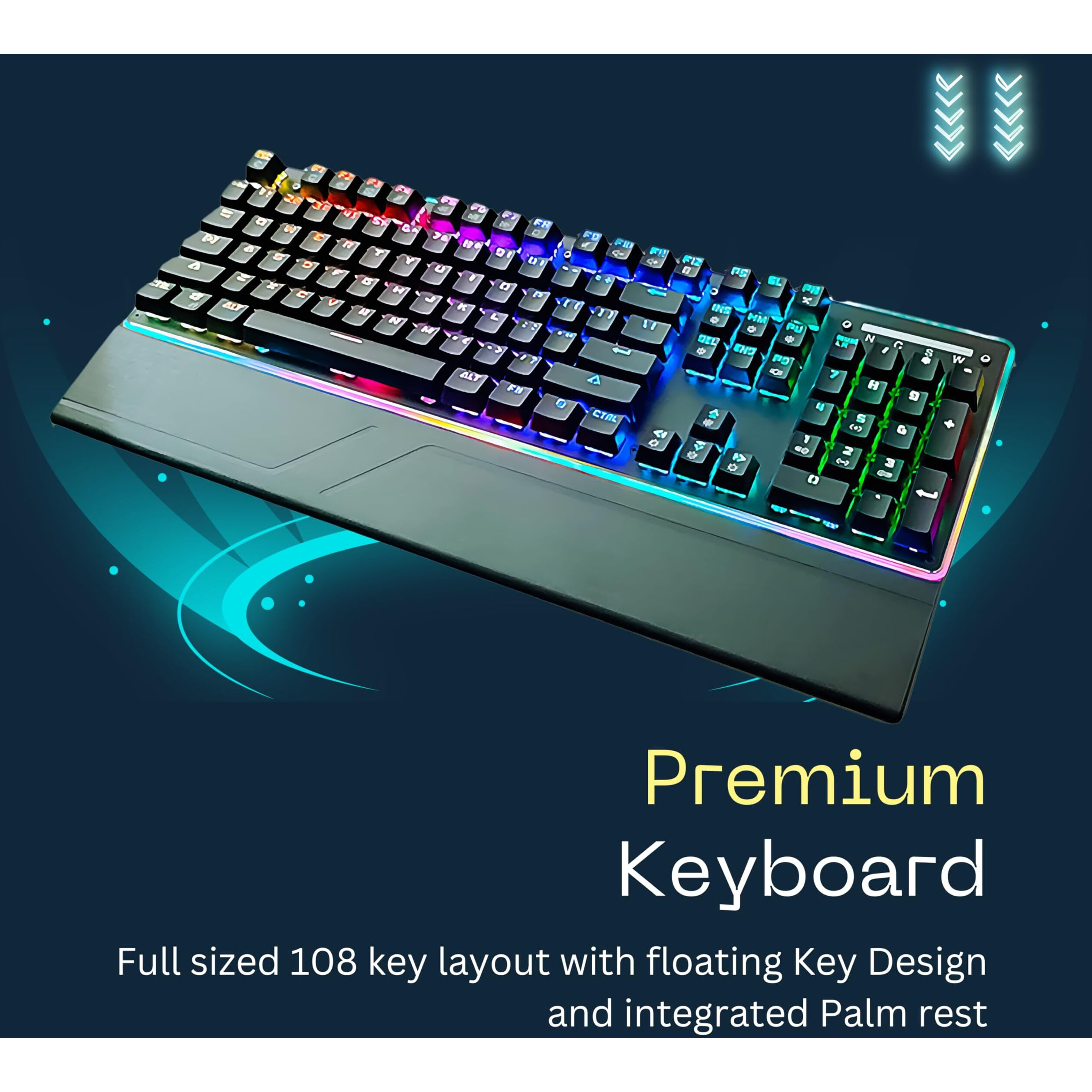 Varna Optix  Wired optical switch mechanical KB Blue Switch