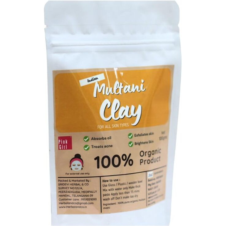 Multani Clay Detox, Brighten & Hydrate | Pore Cleansing & Acne Control