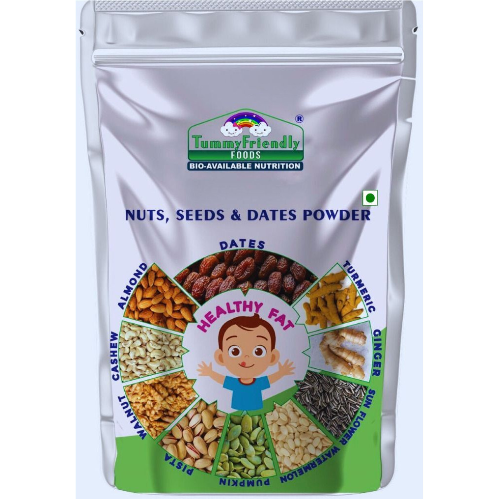 TummyFriendly Foods Premium Nuts, Seeds and Dates Powder | Dry Fruits Powder for Baby - 100g Cereal (100 g, 8+ Months)