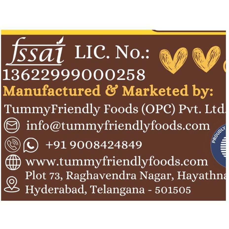 TummyFriendly Foods TummyFriendly Hlty MS-ProteinBites-SweetnSalty-ChocoNutsSeeds-3X70 Puffcorn (2 x 70 g)