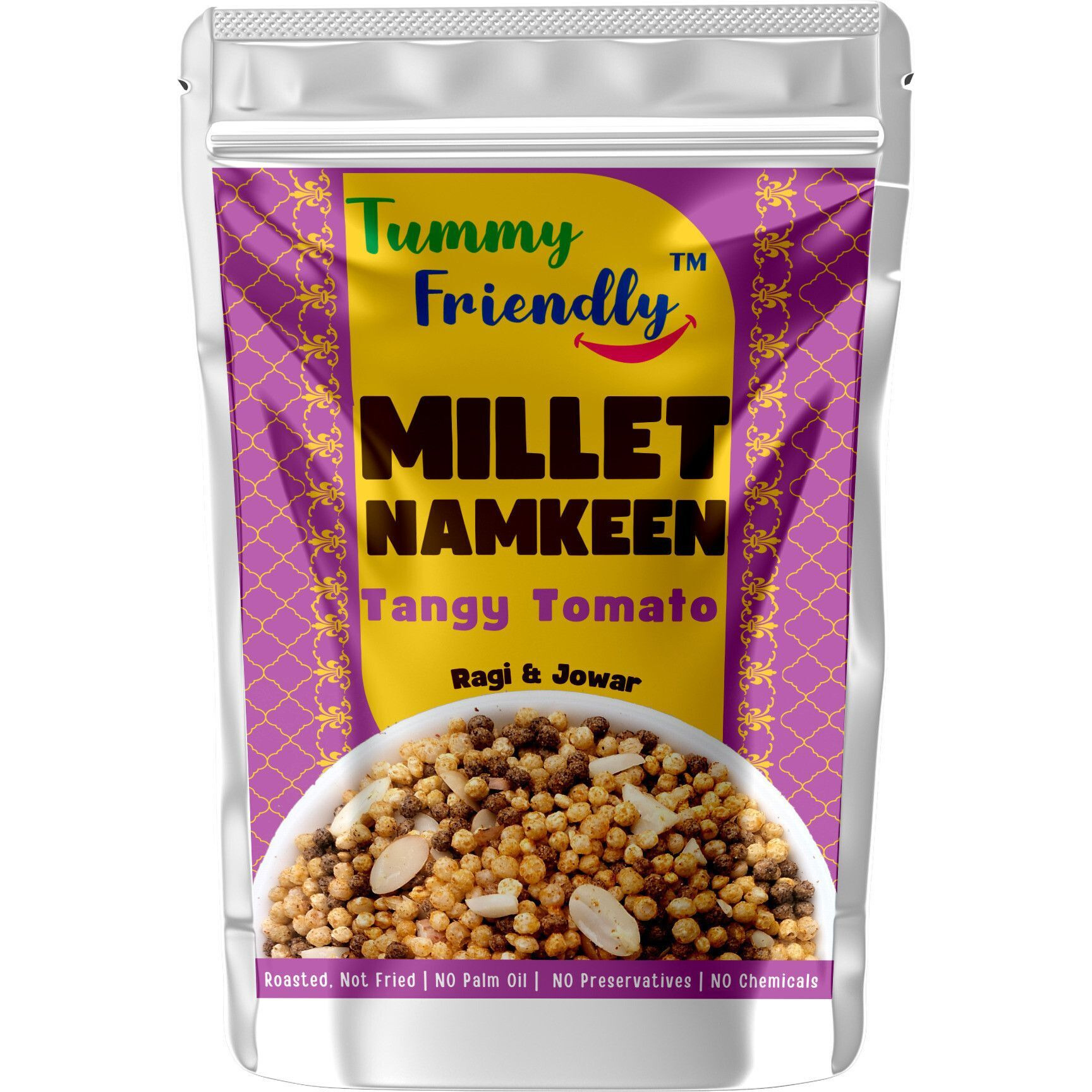 TummyFriendly Foods TummyFriendly Healthy Snacks-ChocoCripsies-MilletBites-ProteinBites-SweetnSalt Puffcorn (2 x 70 g)