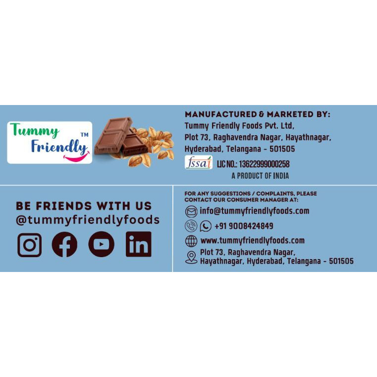 TummyFriendly Foods Ragi Millet Cookies-Coconut, OatsChoco. Healthy Biscuits for Kids, Baby & Adults Cookies Biscuit (2 x 75 g)