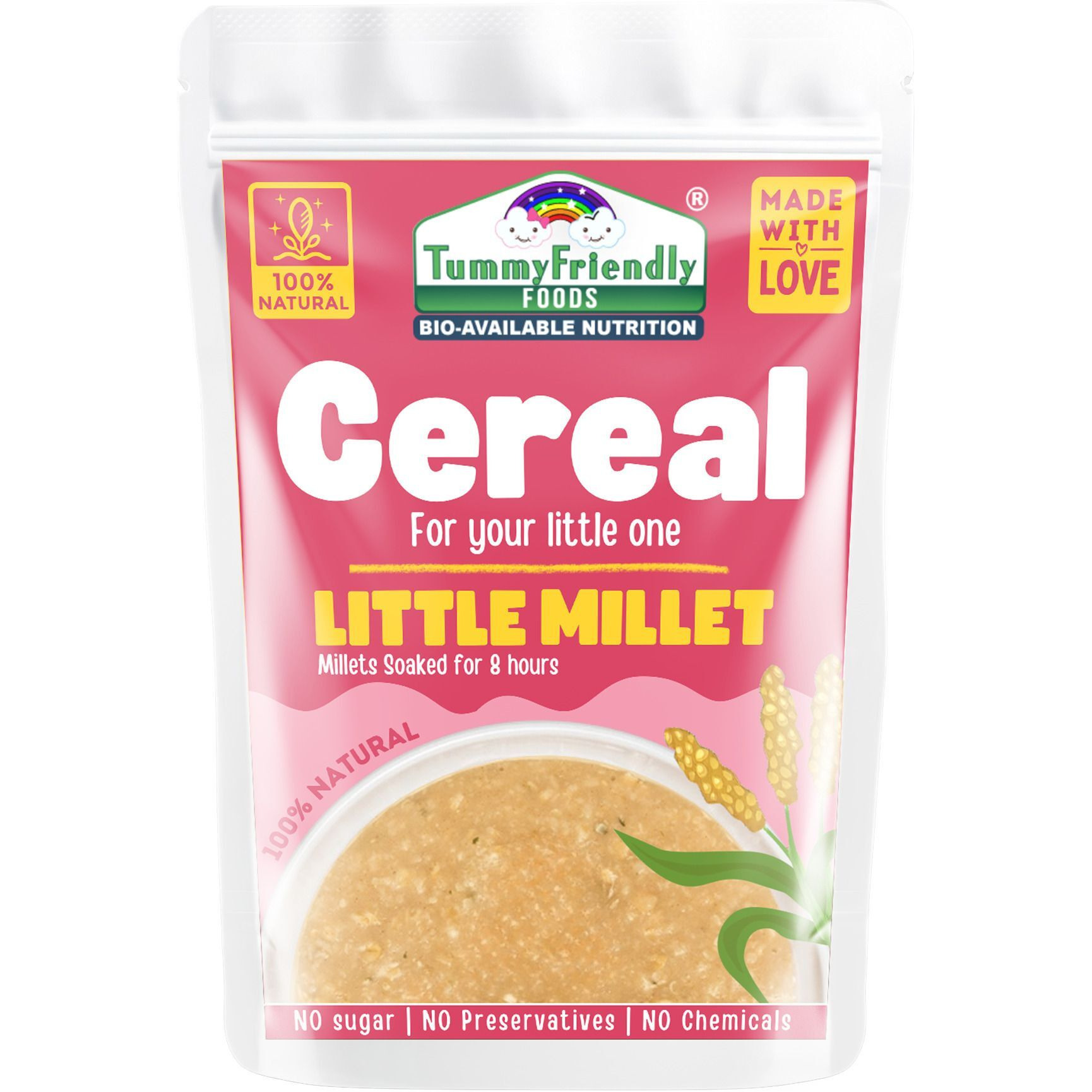 TummyFriendly Foods Tummy Friendly Foods Little Millet Cereal (300 g, 12+ Months)