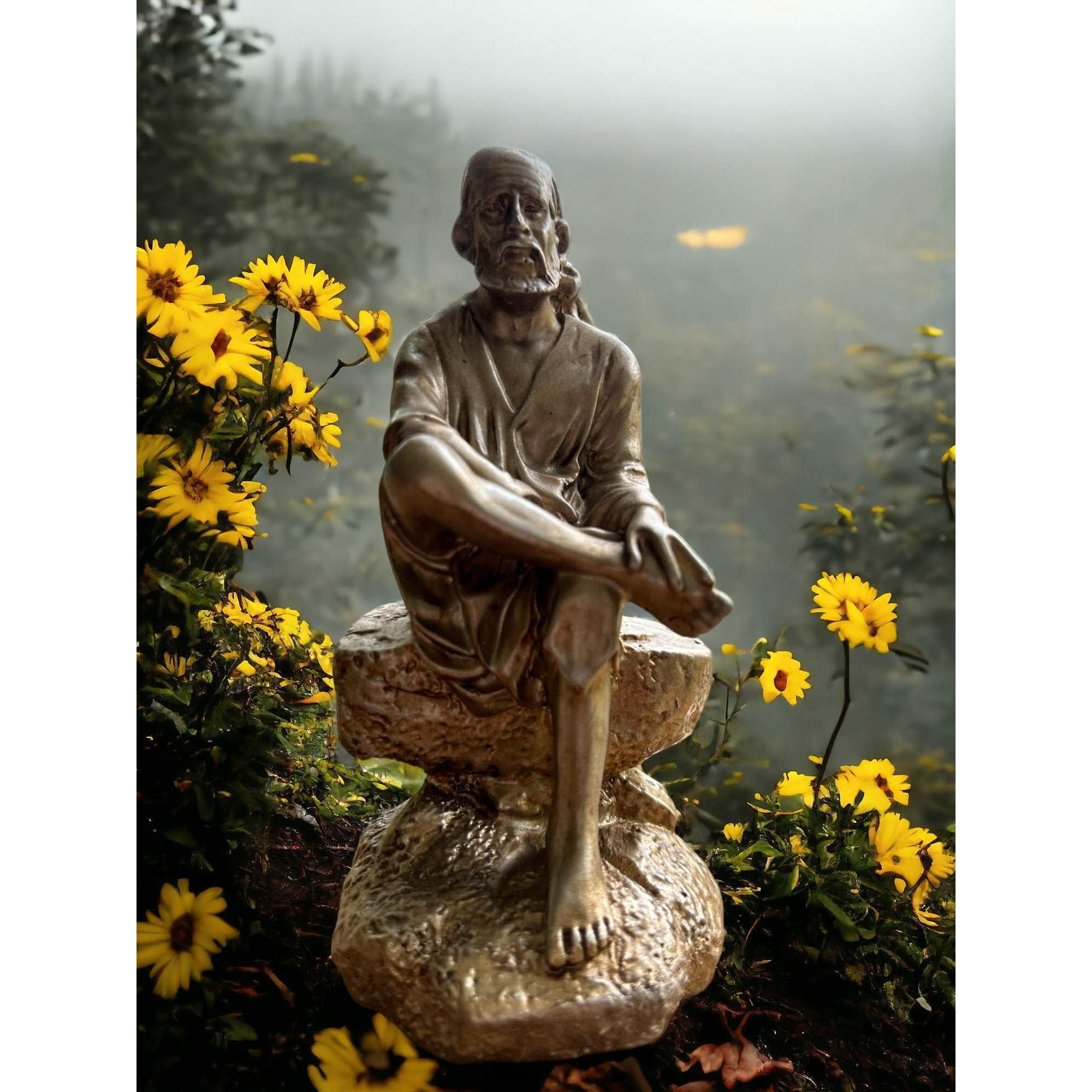 Sai Baba Murti  Divine Serenity and Blessings