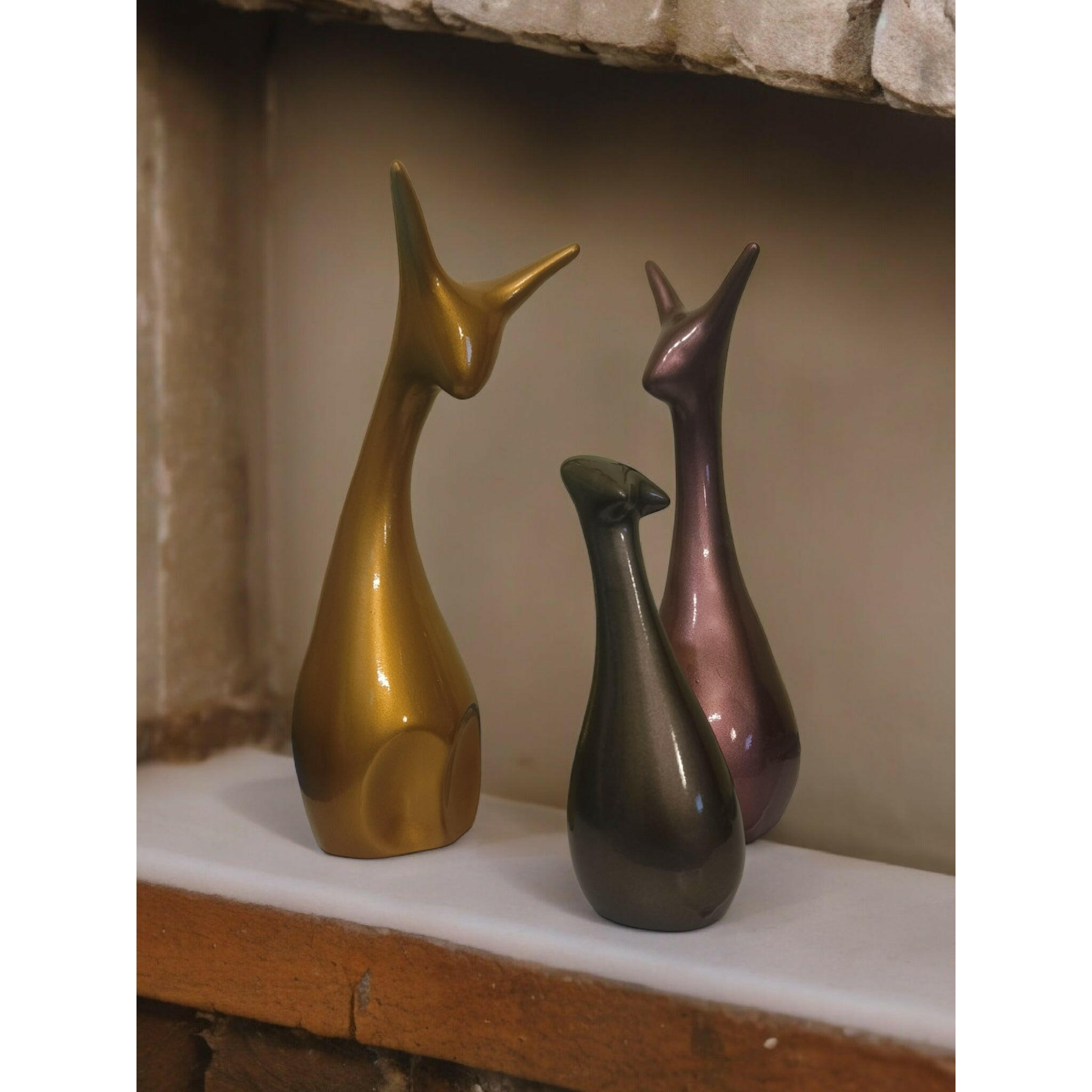 Cat Family Sculptures Whimsical Feline Charm for Your Home and bedroom