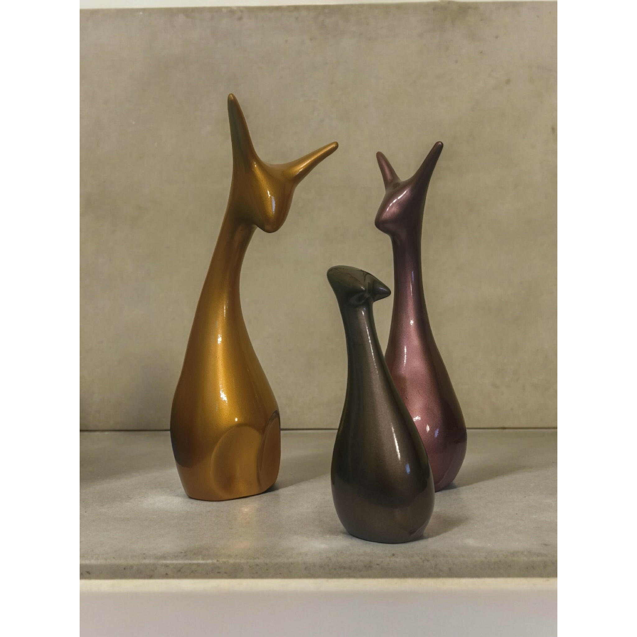 Cat Family Sculptures Whimsical Feline Charm for Your Home and bedroom