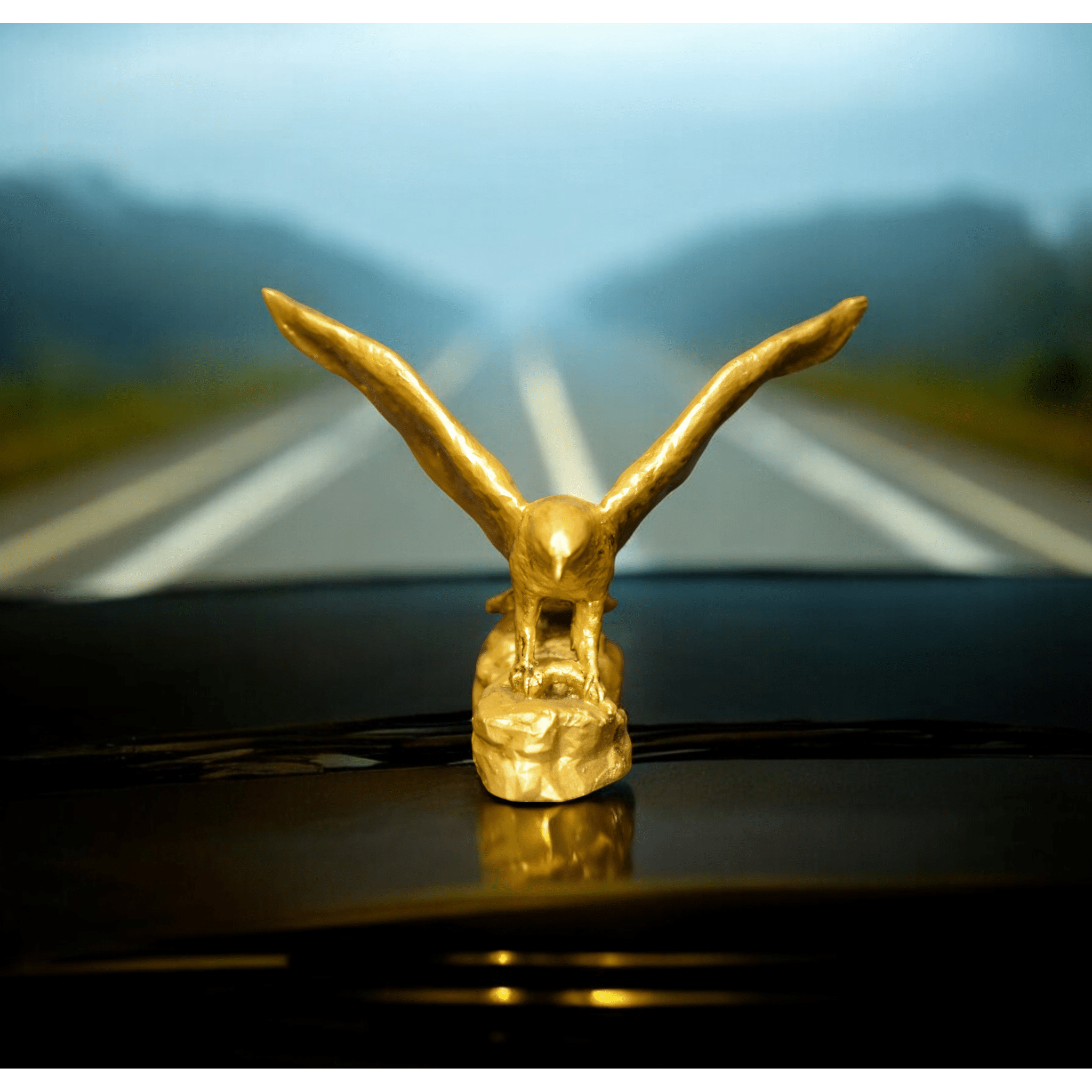 Eagle decor for your car dashboard - Symbol of Strength and Freedom