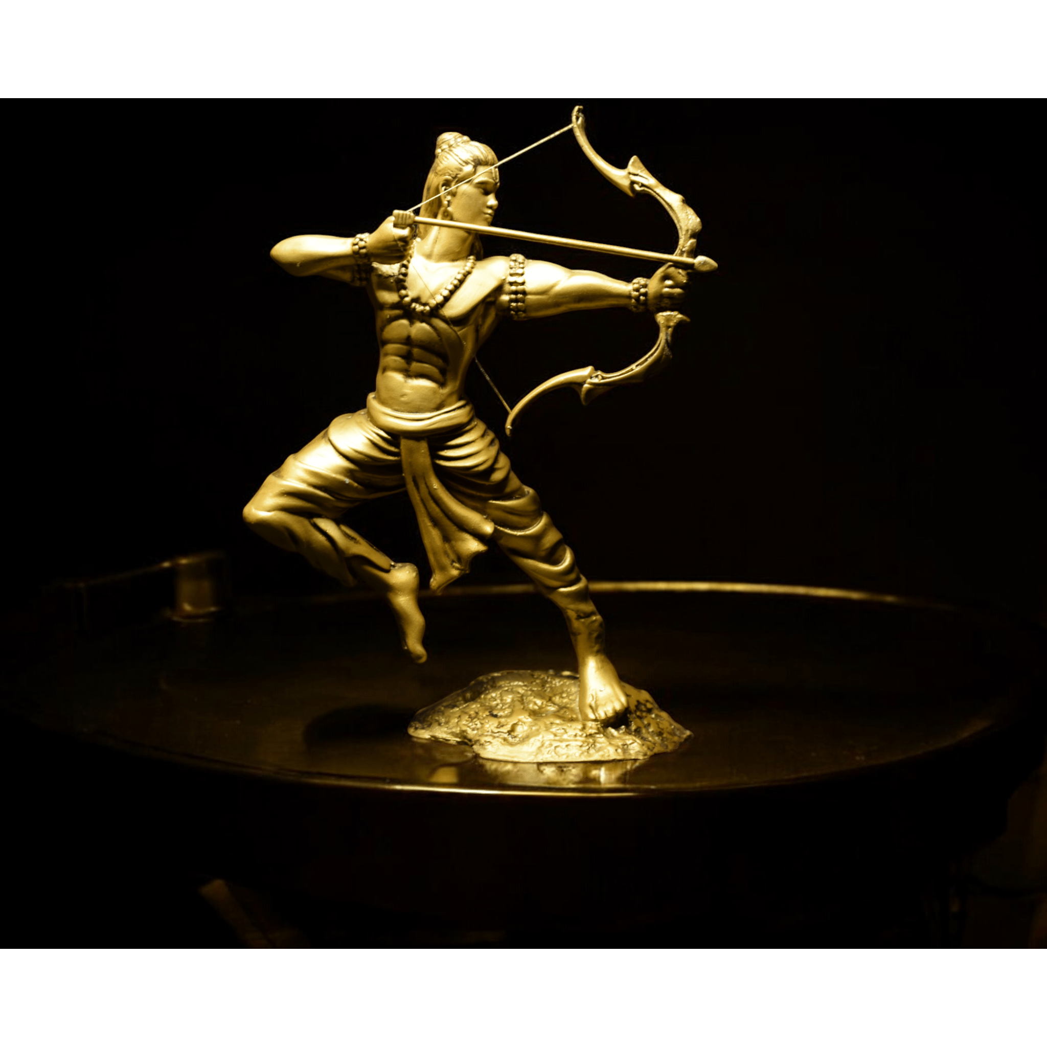 The Divine Shot Lord Ram's Final Arrow Murti