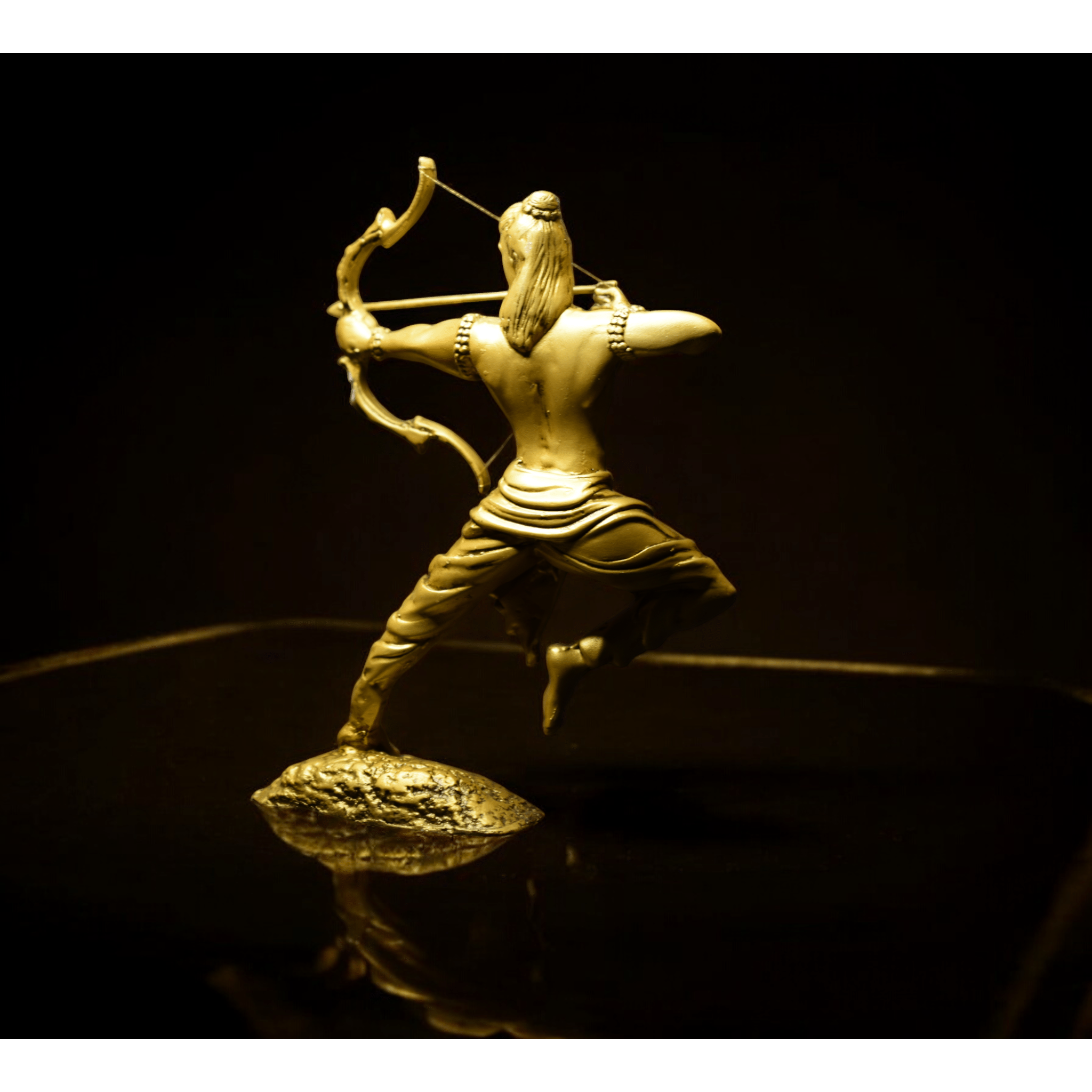 The Divine Shot Lord Ram's Final Arrow Murti