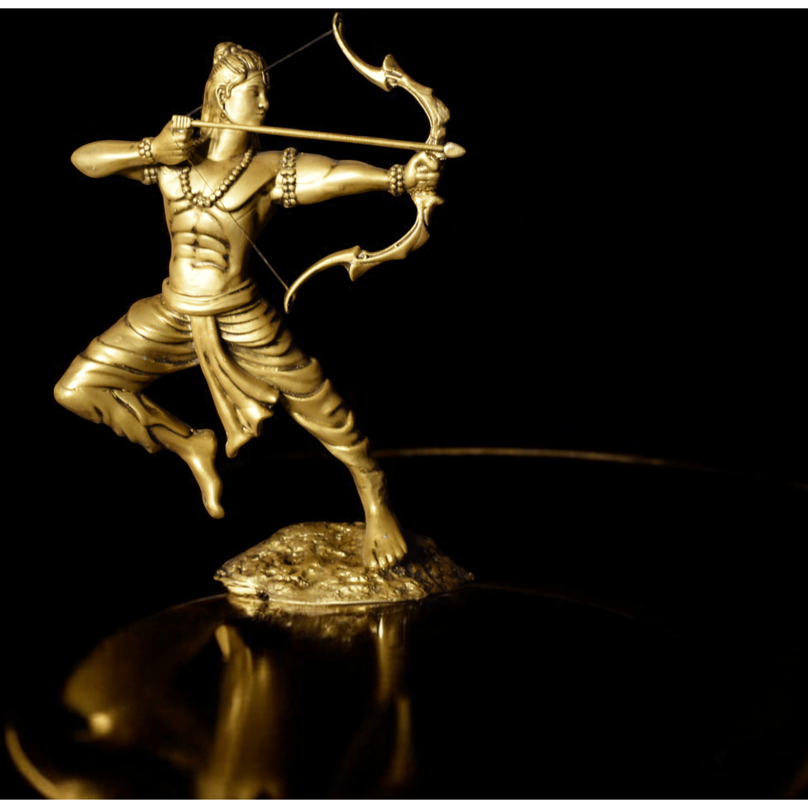 The Divine Shot Lord Ram's Final Arrow Murti