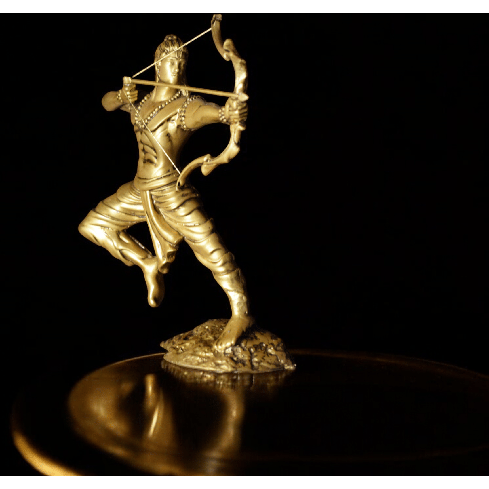 The Divine Shot Lord Ram's Final Arrow Murti