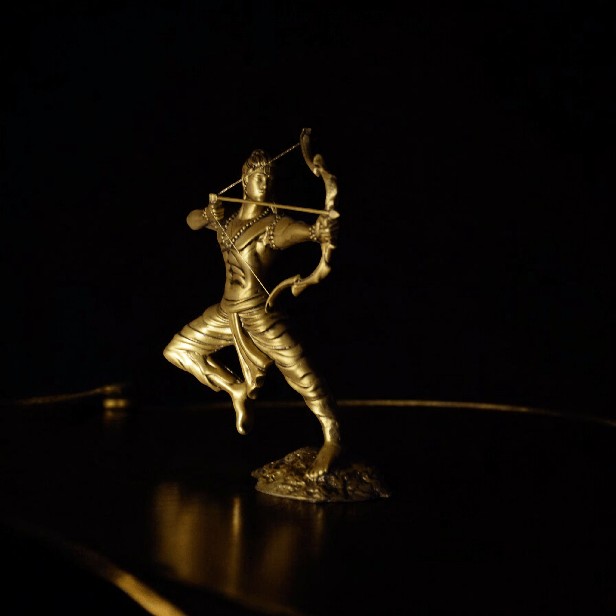 The Divine Shot Lord Ram's Final Arrow Murti