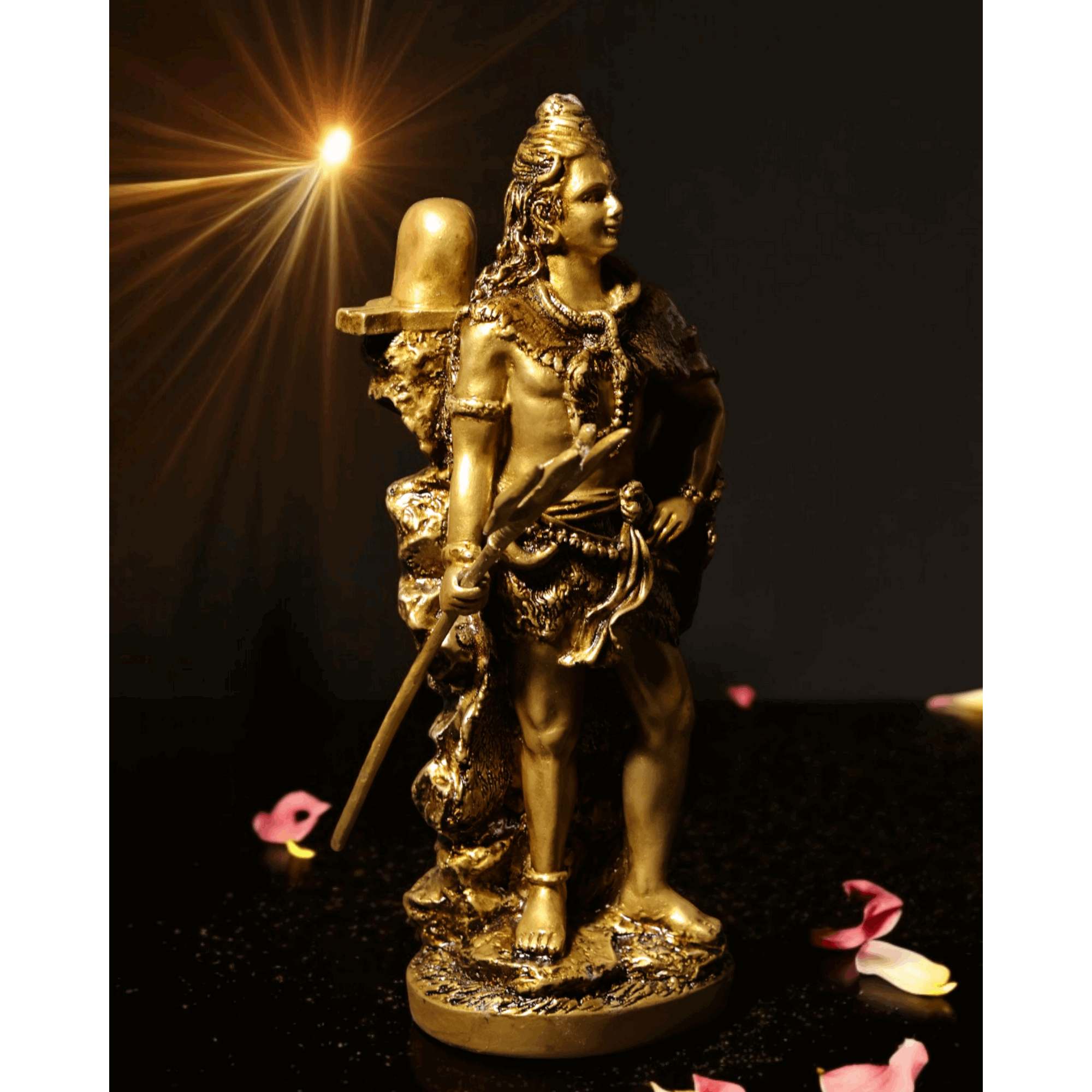 Shiv Ji with Shivling Murti - Divine Harmony