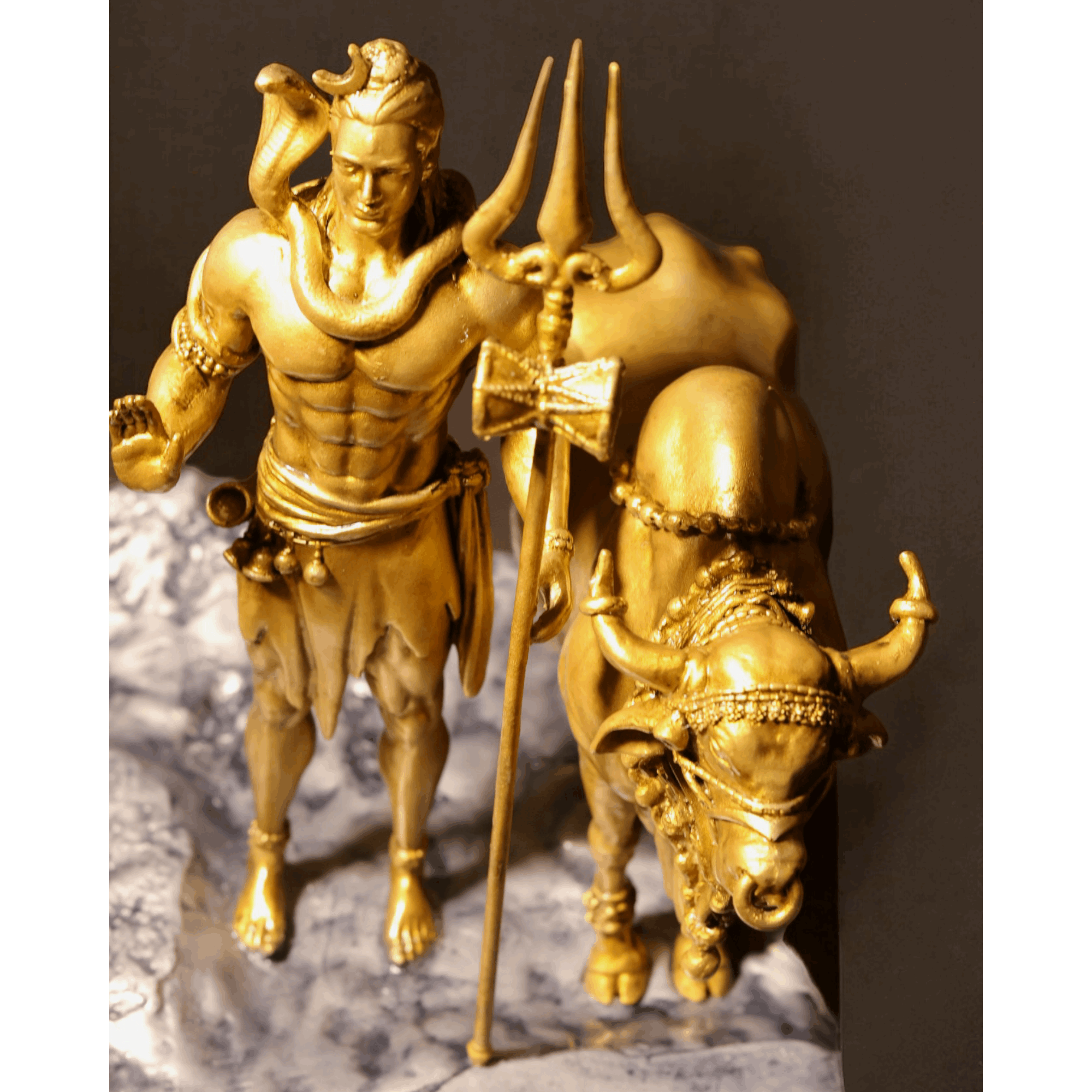 Shiv Ji and Nandi Murti - Divine Protector