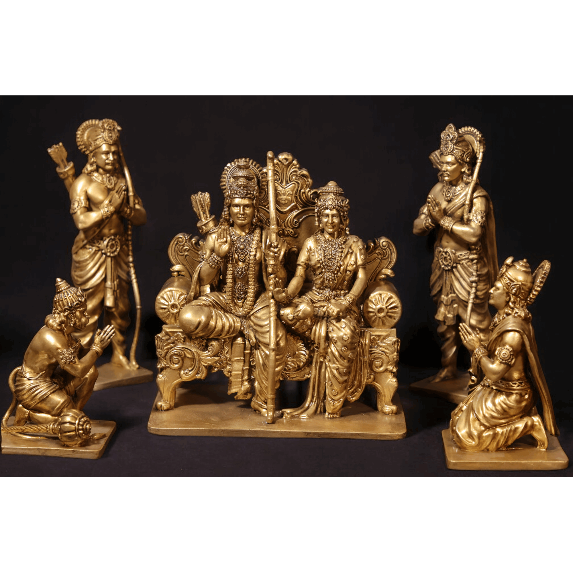 Shri Ram Darbar- Beautiful Craft Representing Vedic Moment