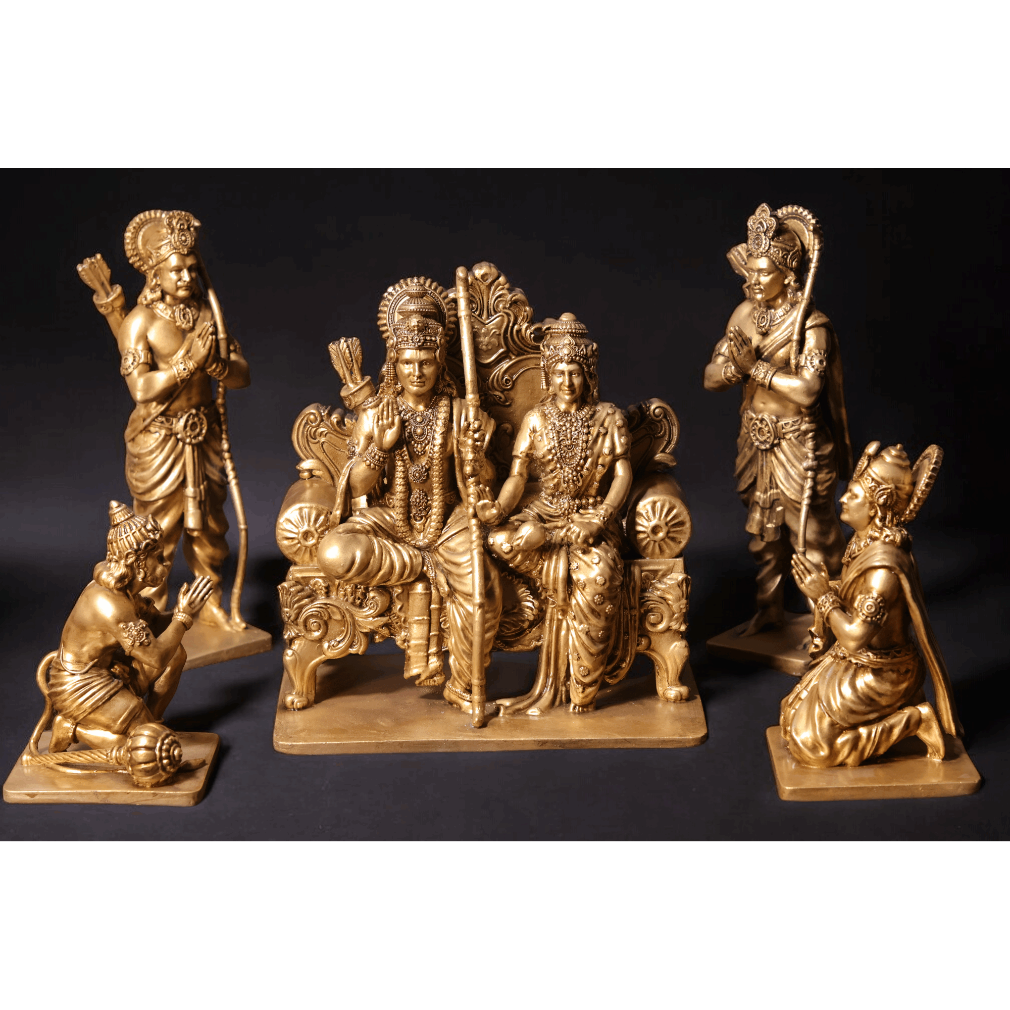 Shri Ram Darbar- Beautiful Craft Representing Vedic Moment
