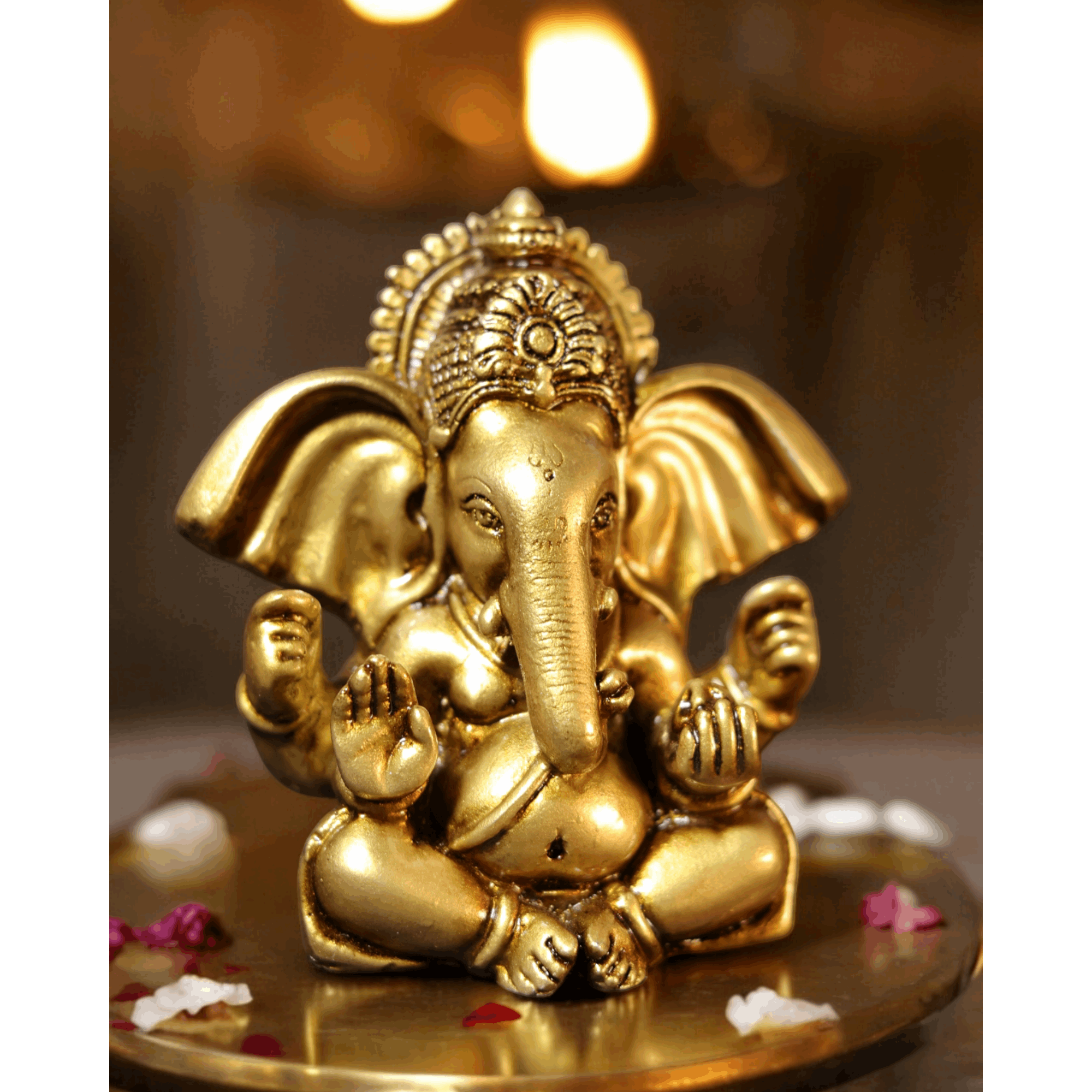 Ganesh ji  Murti Office Decor - Spiritual Hindu Decor