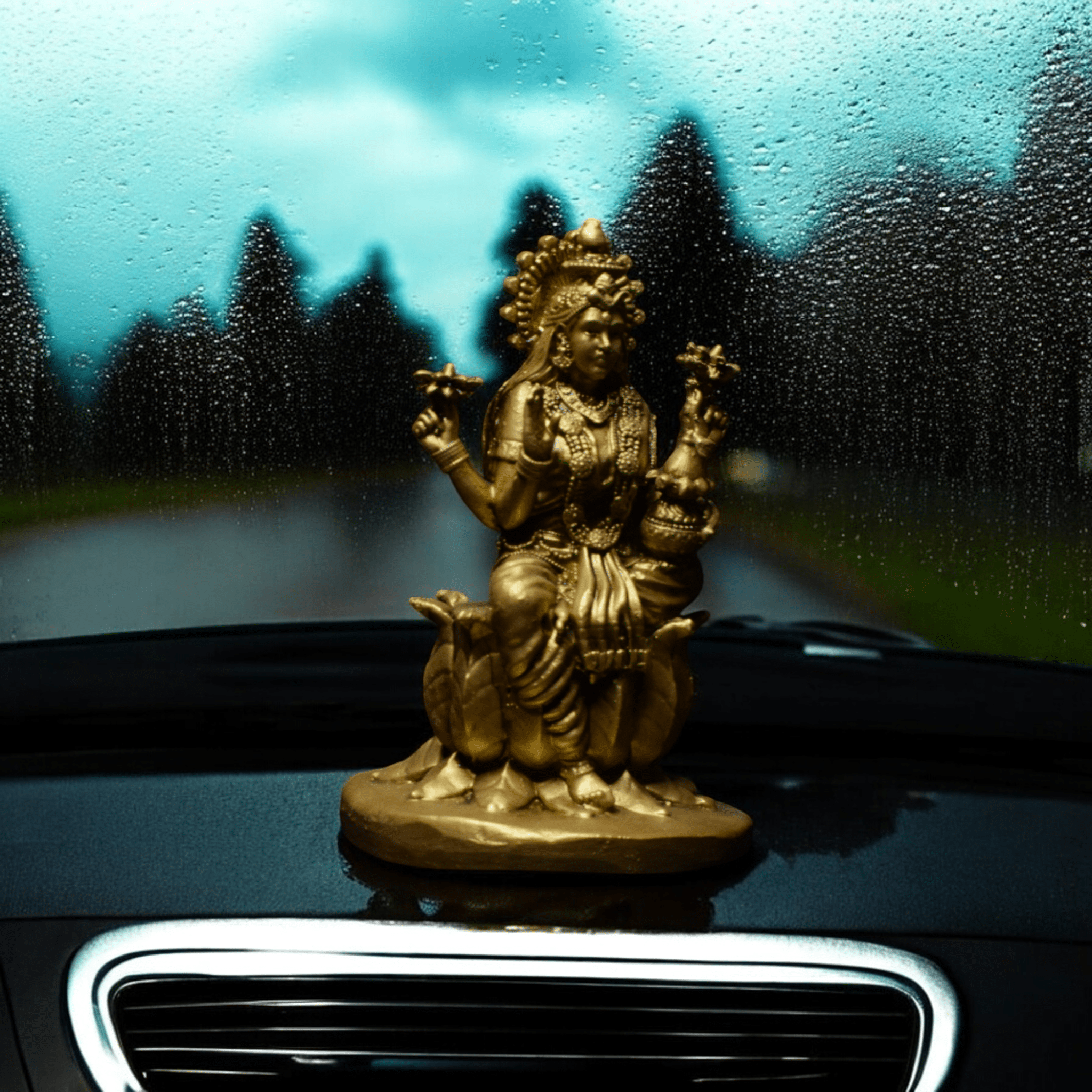 Laxmi ji on Lotus - Car dashboard
