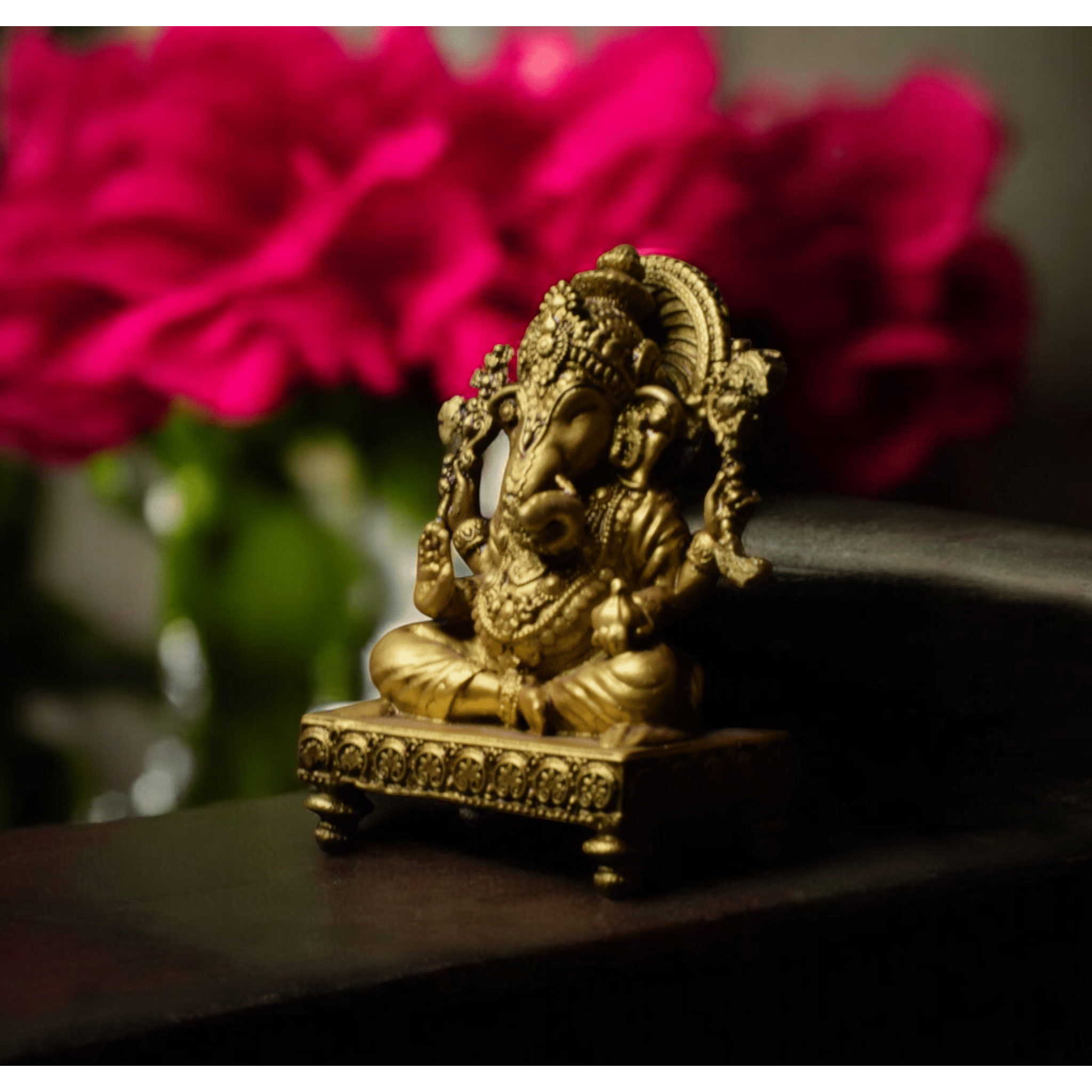 Ganesh Ji On Chowki -Office decor