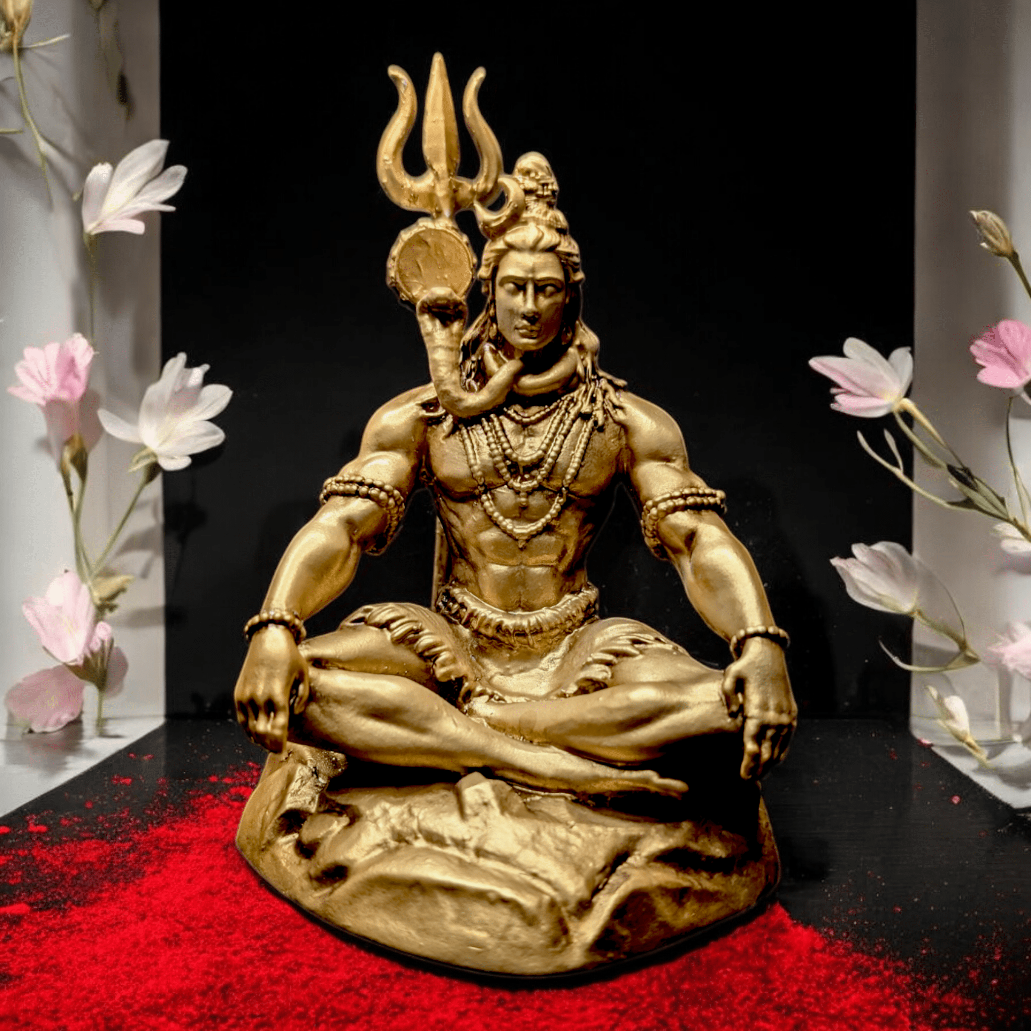 Shivji in Dhyan Mudra  Sacred Serenity and Spiritual Calm