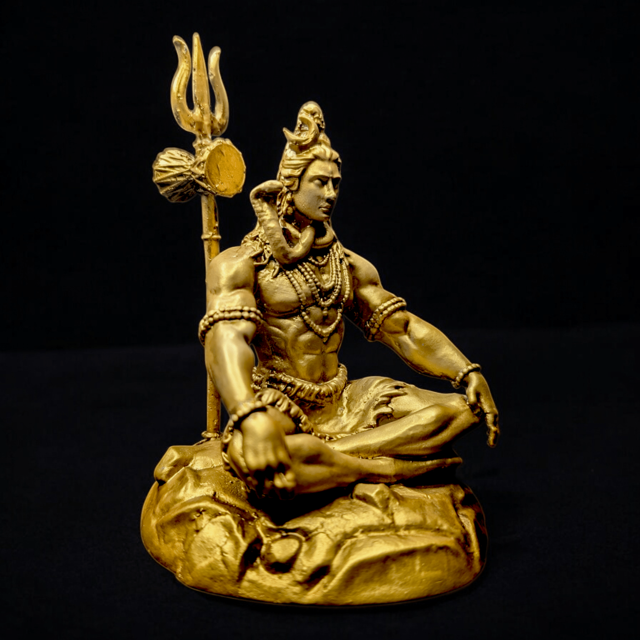 Shivji in Dhyan Mudra  Sacred Serenity and Spiritual Calm
