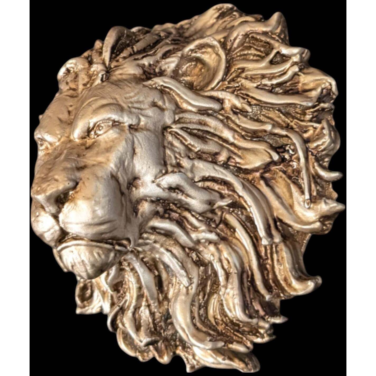 Majestic Lion Head Wall Decor for Office & Home