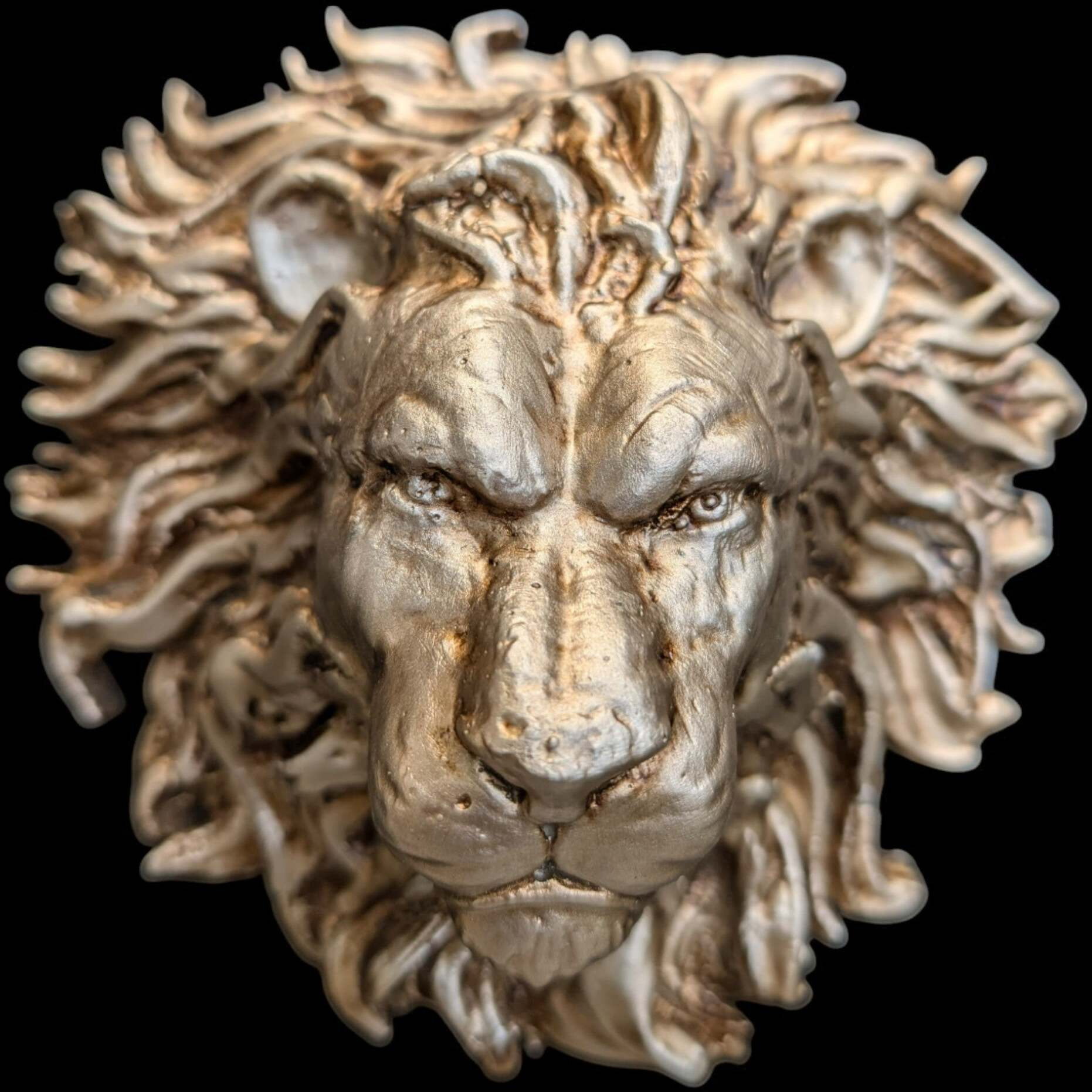 Majestic Lion Head Wall Decor for Office & Home