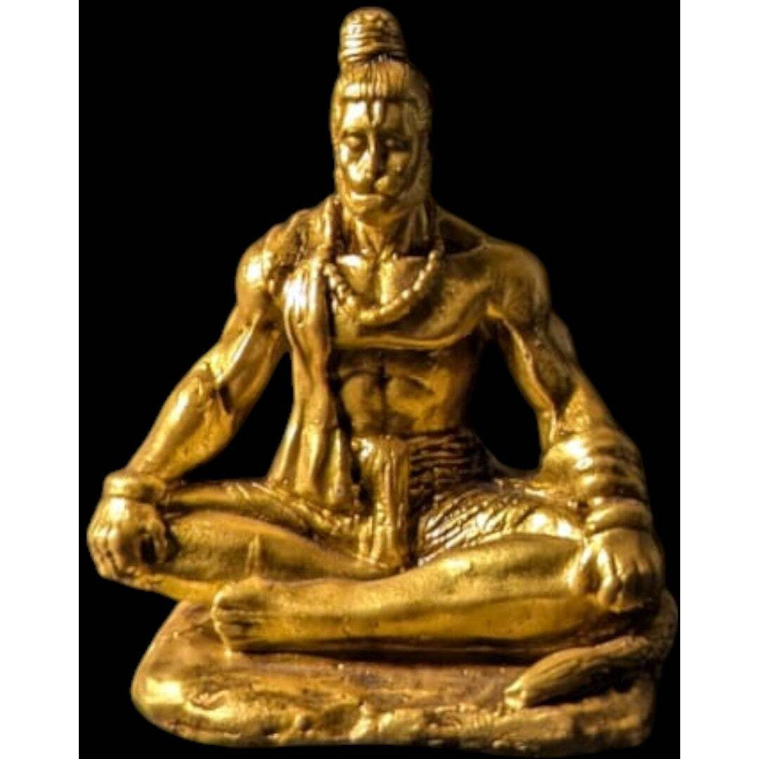 Hanuman Ji in Dhyan Mudra Statue  A Symbol of Devotion and Meditation