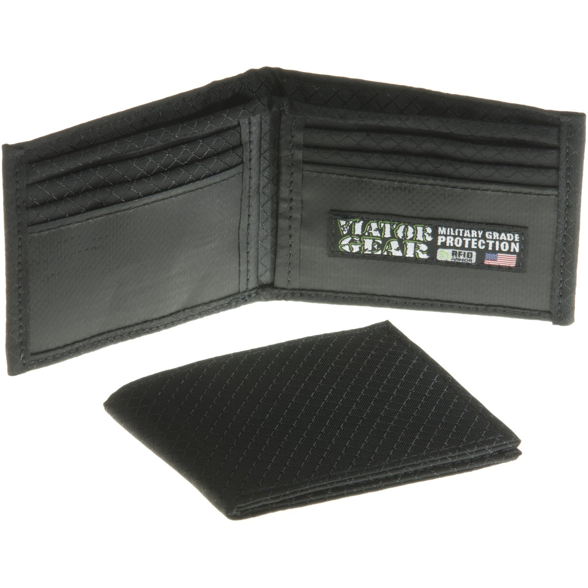 Viator Gear RFID Blocking ARMOR Wallet, Night Train, One Size