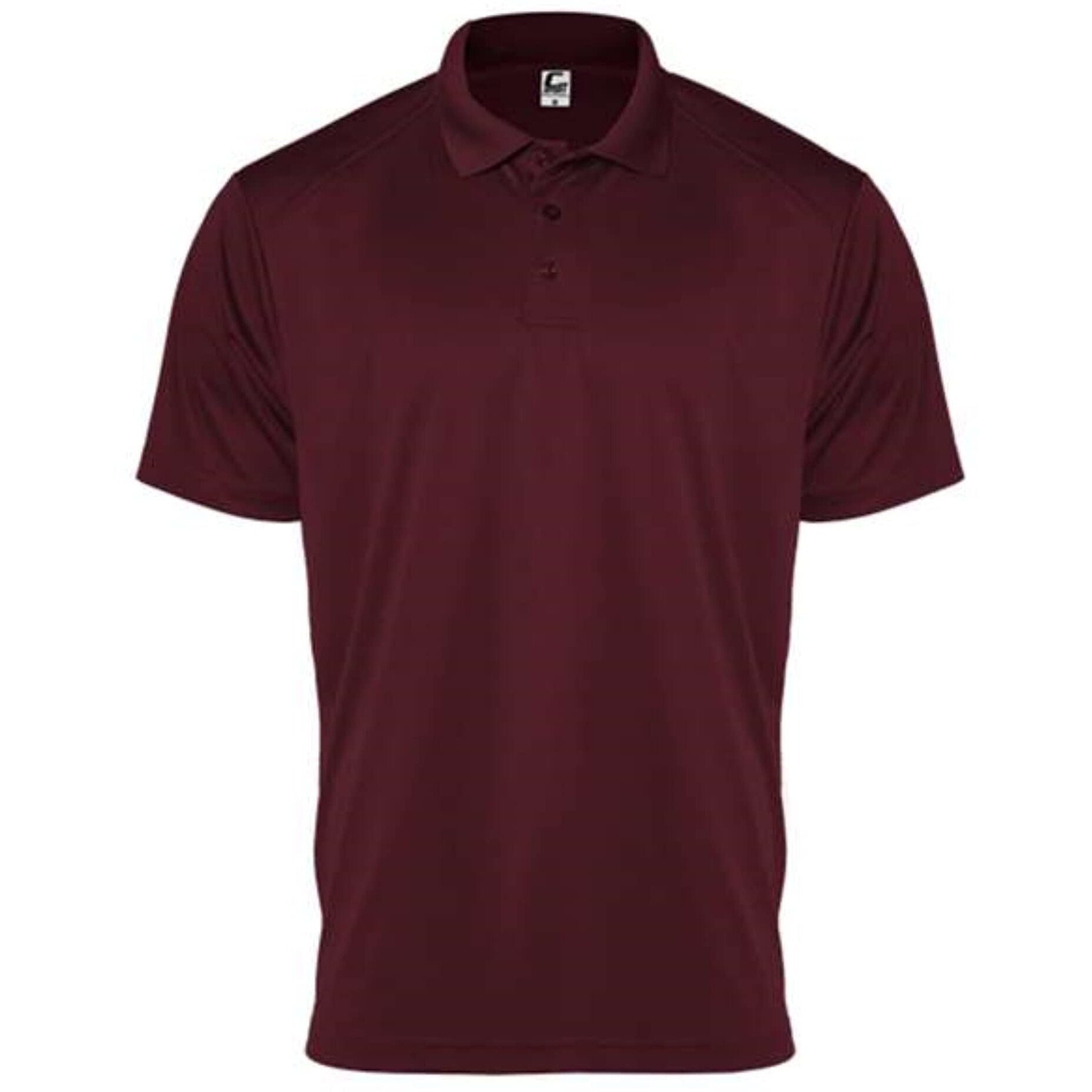 C2 Sport Youth Utility Sport Shirt - Maroon, XS