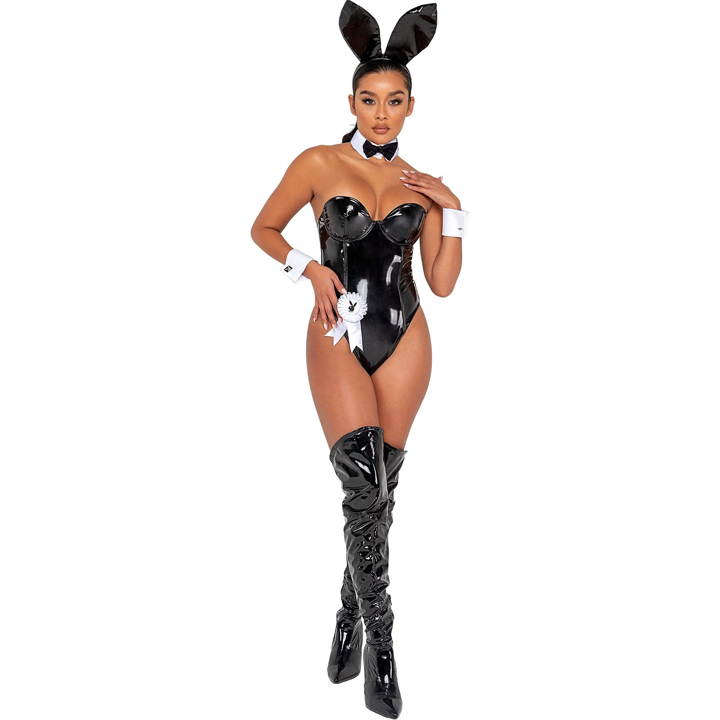 PB132 - Playboy Seductress Bunny X-Small / Black