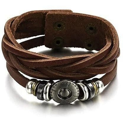 Bingo Bracelet In Genuine Leather