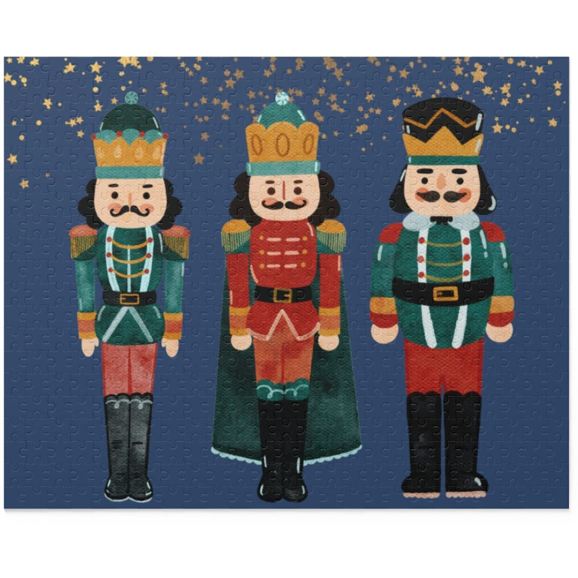 Onetify Christmas Nutcracker Jigsaw Puzzle 500-Piece