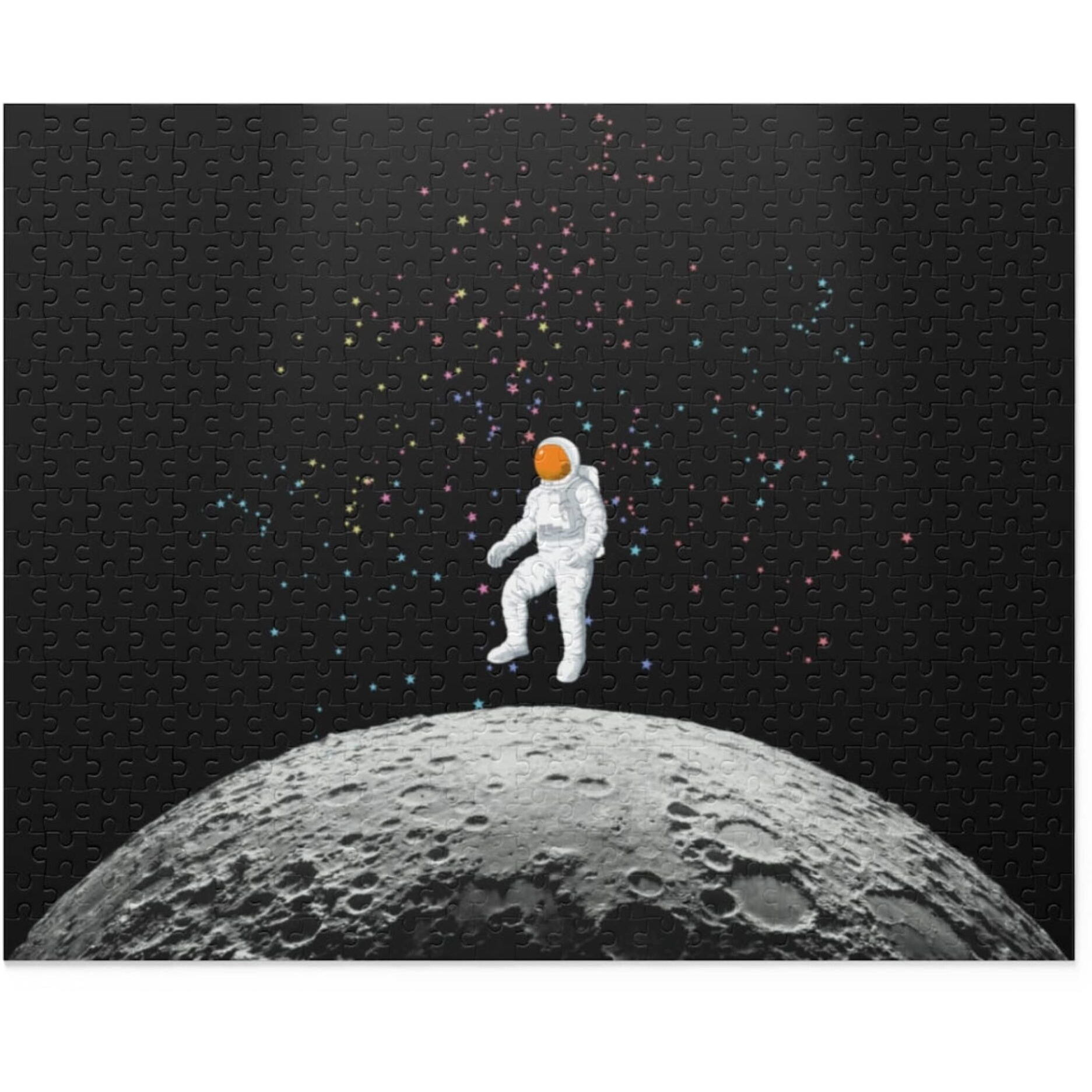 Onetify Astronaut on The Moon Jigsaw Puzzle 500-Piece