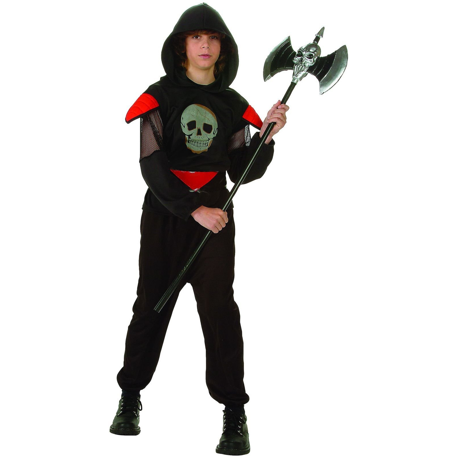 Child Skull Warrior - Black L