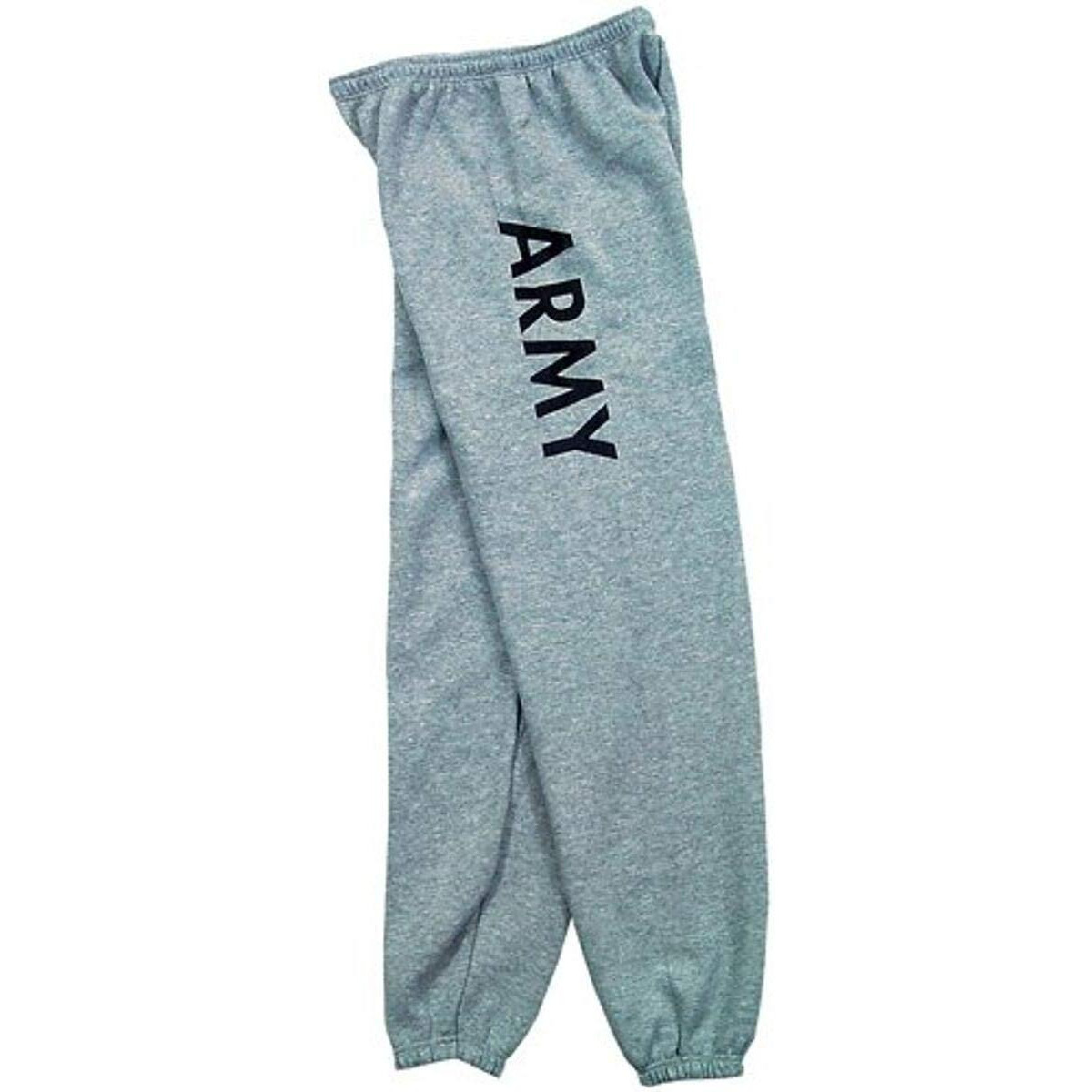 Fox Outdoor Products Army Sweatpants, Heather Grey, X-Large