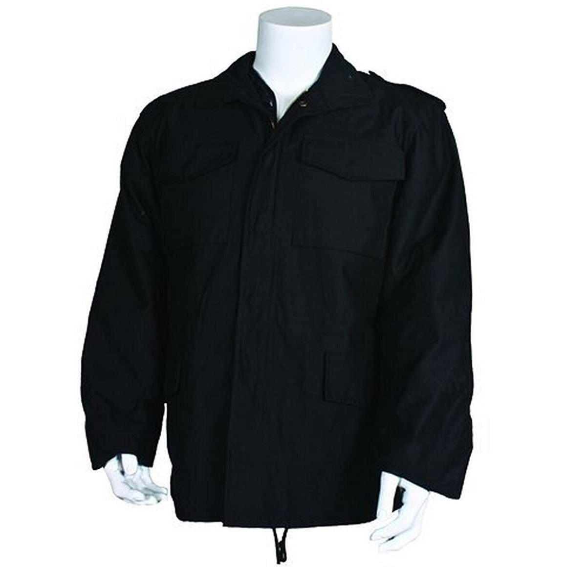 Fox Outdoor Products M65 Field Jacket with Liner, Black, X-Large