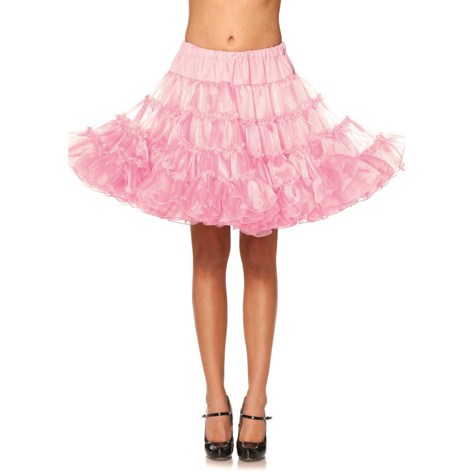 Leg Avenue Women's Deluxe Crinoline Petticoat, Pink, One Size