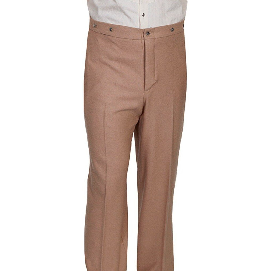 Scully Men's 541002 Wool Blend Gent Pant Tan 40