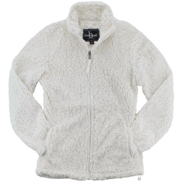 boxercraft - Sherpa Women's Full-Zip Jacket - Q12 - S - Natural