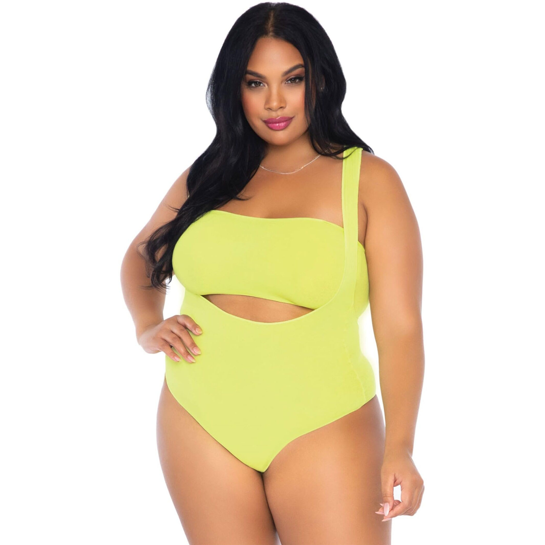 Leg Avenue 2 PC Bandeau Top and Bodysuit Set
