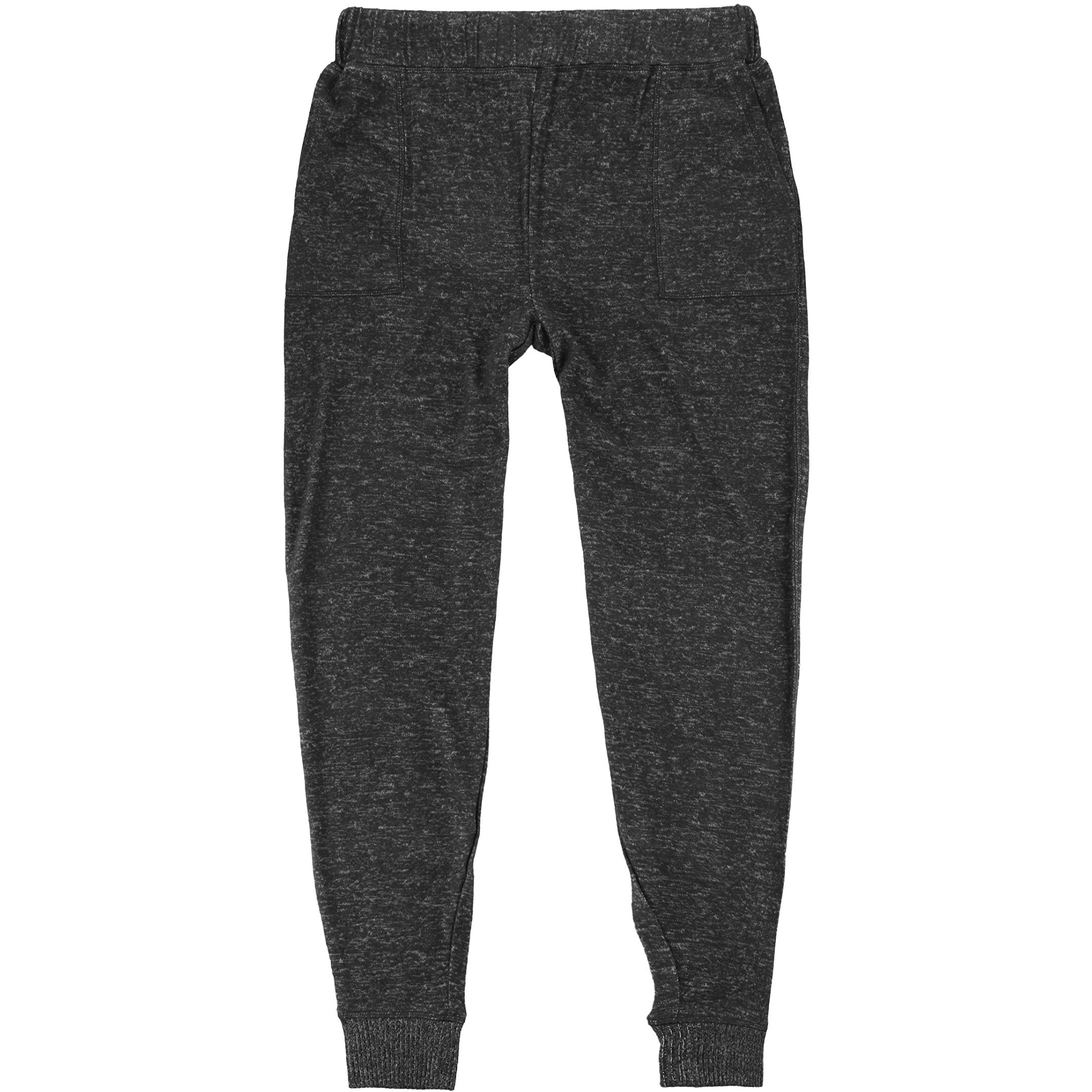boxercraft Ultra Soft Cuddle Jogger Lounge Pant, Solid Charcoal M